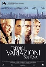 La locandina di Tredici variazioni sul tema