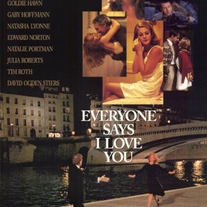 La locandina di Tutti dicono I love you