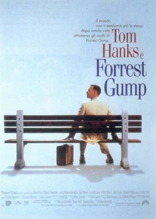 La locandina di Forrest Gump