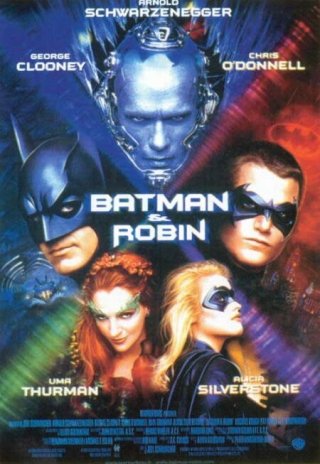 La locandina di Batman & Robin