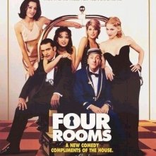 La locandina di Four Rooms