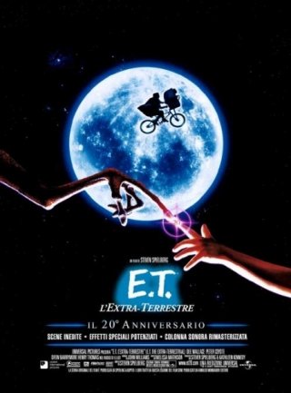 La locandina di E.T. L'Extraterrestre - 20° anniversario
