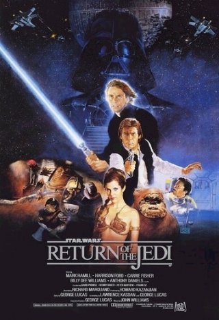 La locandina di Il ritorno dello Jedi
