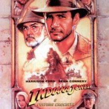 La locandina di Indiana Jones e l'ultima crociata