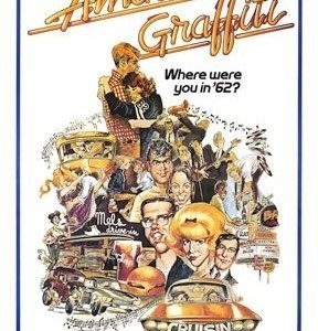 La locandina di American Graffiti