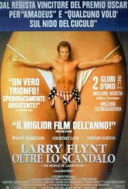 La locandina di Larry Flynt - oltre lo scandalo