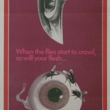 La locandina di 4 mosche di velluto grigio