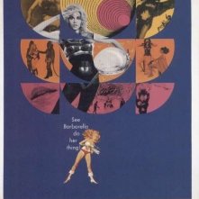 La locandina di Barbarella