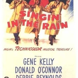 La locandina di Cantando sotto la pioggia