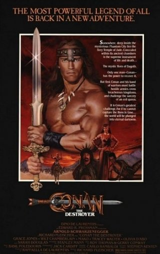 La locandina di Conan il distruttore