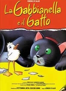 La locandina di La gabbianella e il gatto