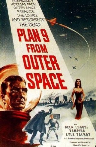 La locandina di Plan 9 from Outer Space