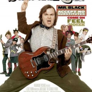 La locandina di School of rock