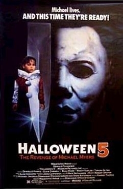 La locandina di Halloween 5 - The Revenge of Michael Myers