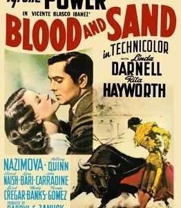 La locandina di Sangue e arena