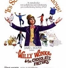 La locandina di Willy Wonka e la fabbrica di cioccolato
