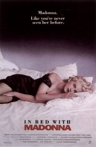 La locandina di A letto con Madonna