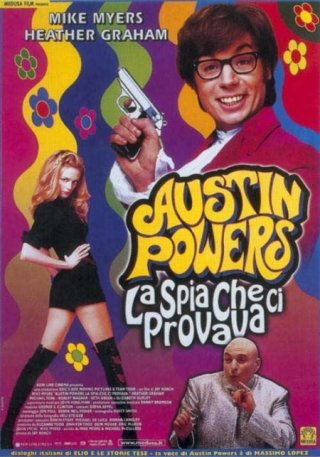 La locandina di Austin Powers la spia che ci provava