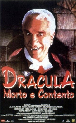 La locandina di Dracula morto e contento