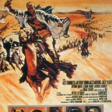 La locandina di Lawrence d'Arabia