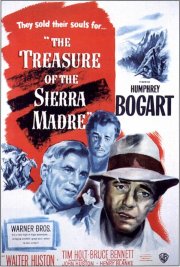 Il manifesto americano de Il tesoro della Sierra Madre