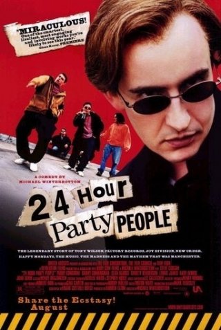 La locandina di 24 Hour Party People