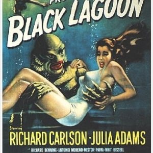 La locandina di Il mostro della laguna nera