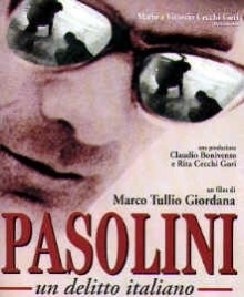 La locandina di Pasolini, un delitto italiano