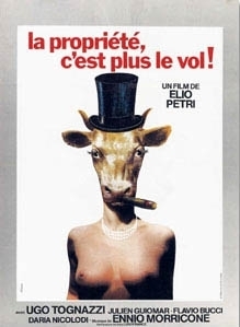 La locandina di La proprietà non è più un furto