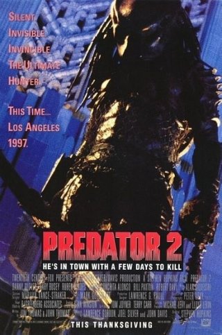 La locandina di Predator 2