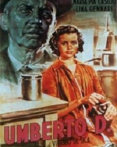 La locandina di Umberto D.