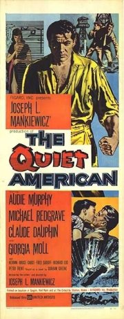 La locandina di Un americano tranquillo