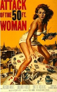 La locandina di Attack of the 50 Foot Woman