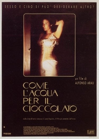 La locandina di Come l'acqua per il cioccolato