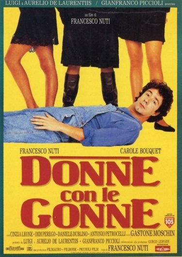 La locandina di Donne con le gonne