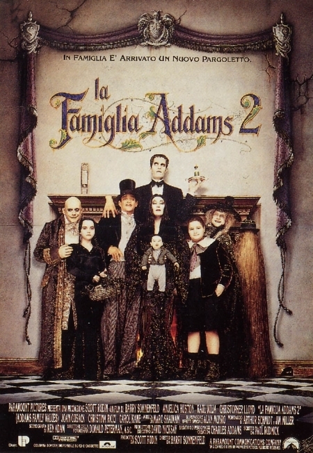 La locandina di La famiglia Addams 2