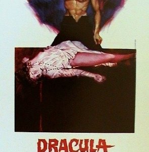 La locandina di Dracula cerca sangue di vergine e... morì di sete!