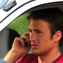 Chris Evans in una scena del thriller Cellular