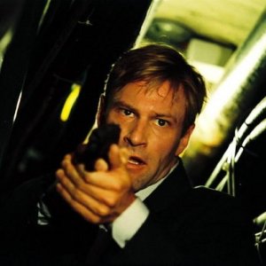 Aaron Eckhart in una scena del film Suspect Zero
