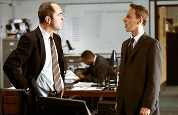 James Nesbitt e Ewen Bremner in Match Point