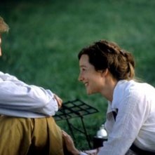 Liam Neeson e Laura Linney in una scena di Kinsey