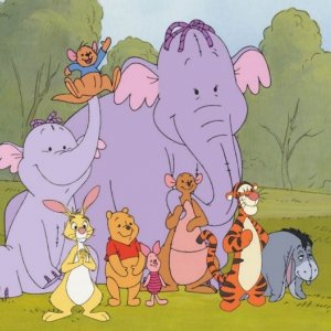 Una scena di Winnie The Pooh e gli Efelanti