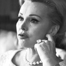 Zsa Zsa Gabor durante un'intervista