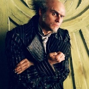 Jim Carrey in una scena di Lemony Snicket - Una serie di sfortunati eventi