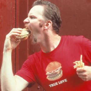 Morgan Spurlock nel documentario Super Size Me