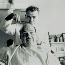 Billy Bob Thorton e Jon Polito ne L'uomo che non c'era