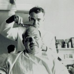 Billy Bob Thorton e Jon Polito ne L'uomo che non c'era