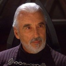 Christopher Lee è il conte Dooku in Star Wars ep. II