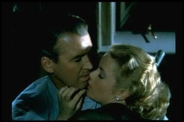 James Stewart e Grace Kelly ne La finestra sul cortile