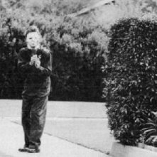 Nick Castle sul set di Halloween